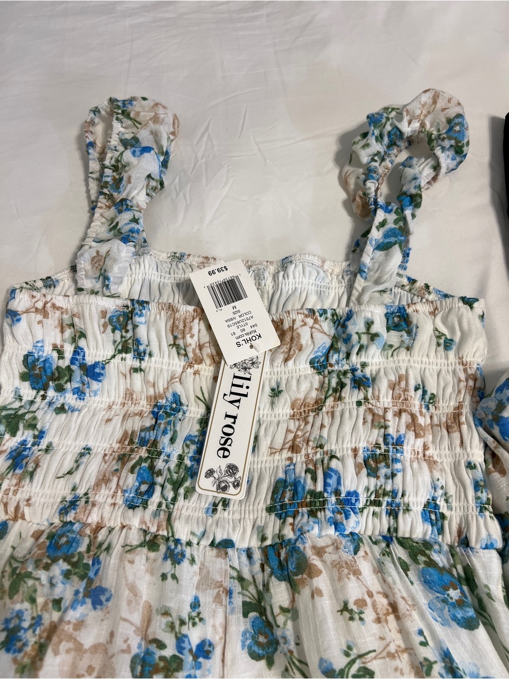 Lily Rose Mint Green Floral Maxi Dress